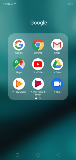Wählen Sie Gmail
