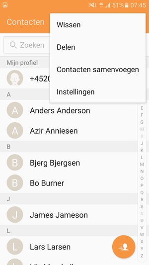 Selecteer Instellingen