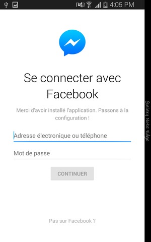 Votre appli est prête à l'emploi