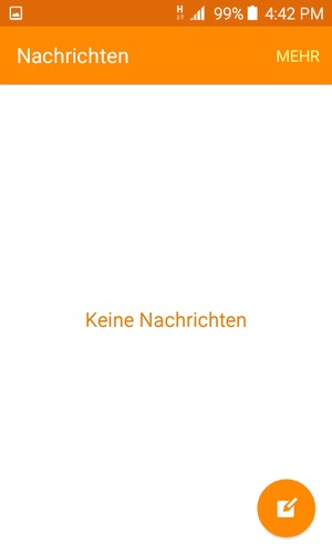 Wählen Sie MEHR