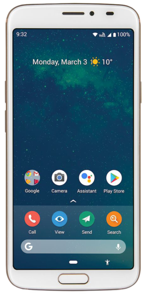 Look for the volume rocker on the side of the phone. Press the lower side of the volume rocker to take the volume down.
