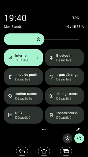 Sélectionnez Économiseur de batterie