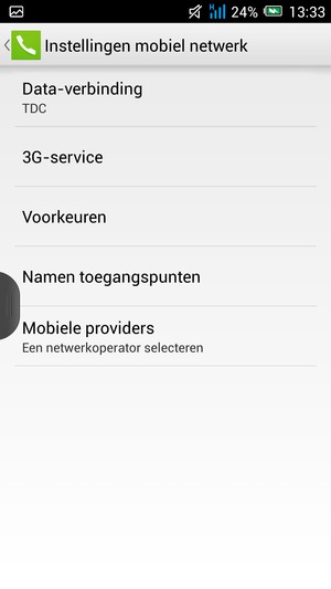 Selecteer Namen toegangspunten