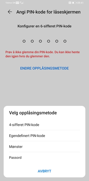 Velg Mønster