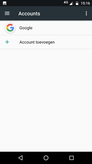 Selecteer Google