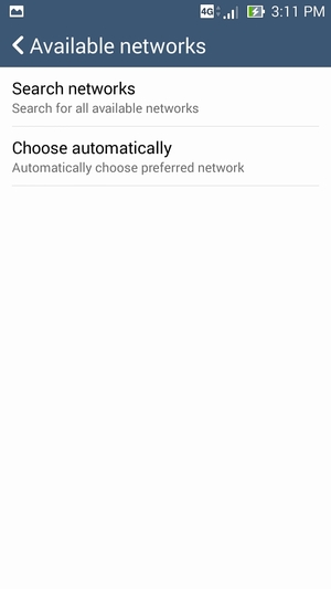 Select Search networks