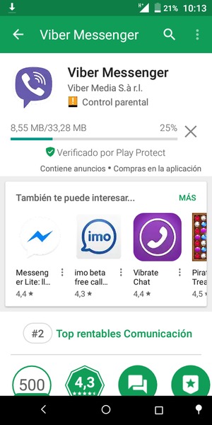 Espere a que el proceso de instalación finalice