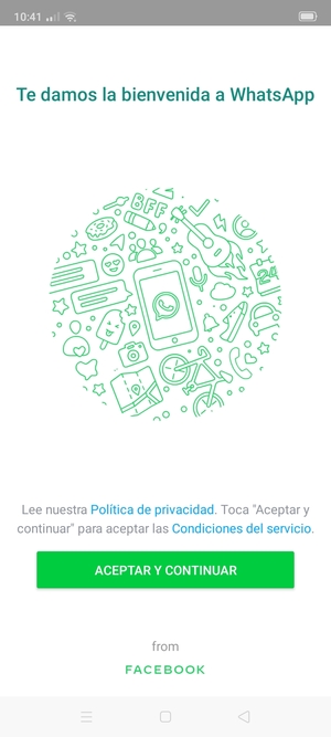 Su aplicación está lista para usar