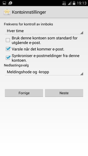 Velg Neste