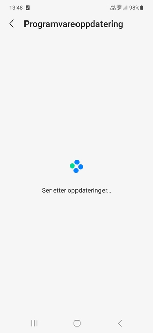 Vent til søket er ferdig