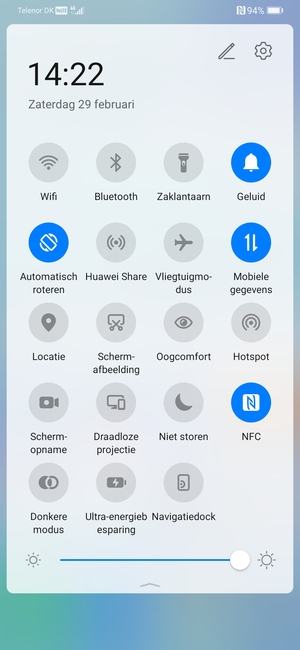 Pas helderheid aan op het vereiste niveau