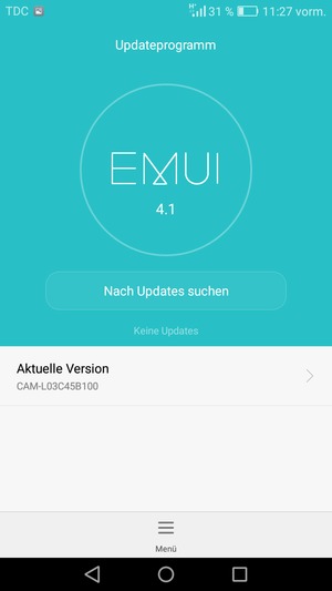 Wählen Sie Nach Updates suchen