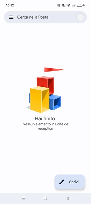Il tuo account è pronto per l'uso