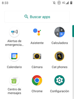 Seleccione Configuración