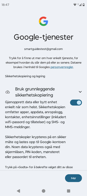 Velg Mer