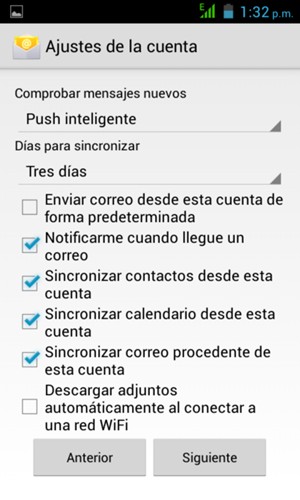 Seleccione Siguiente