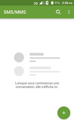 Sélectionnez le bouton du Menu