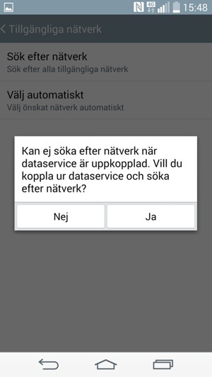 Välj Ja