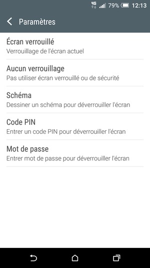 Sélectionnez Schéma
