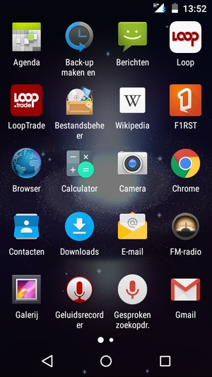 Selecteer E-mail
