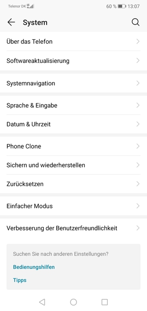 Wählen Sie Softwareaktualisierung