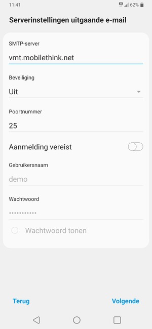Schakel Aanmelding vereist uit en selecteer Volgende