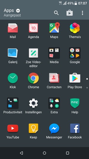 Selecteer Instellingen