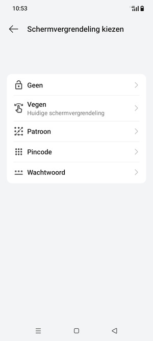 Selecteer Patroon