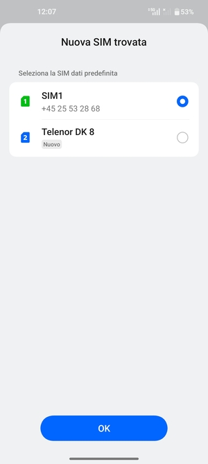 Seleziona Public e OK
