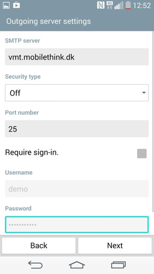 Uncheck the Require sign-in. checkbox and select Next