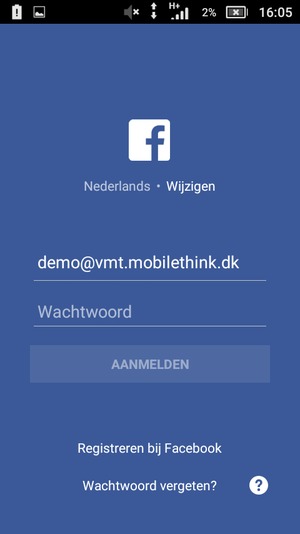 Uw app is klaar voor gebruik