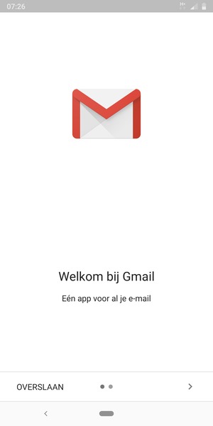 Selecteer VOLGENDE