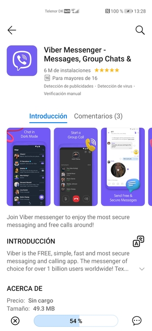 Espere a que el proceso de instalación finalice