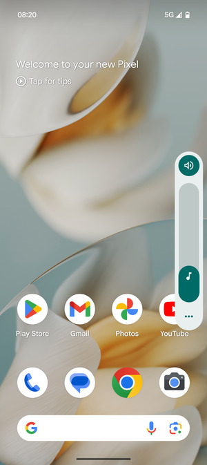 To change the sound profile, select Sound