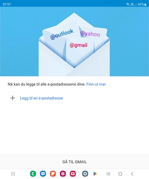 Velg Legg til en e-postadresse