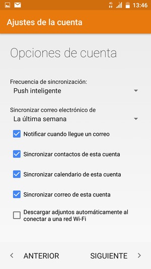 Seleccione SIGUIENTE
