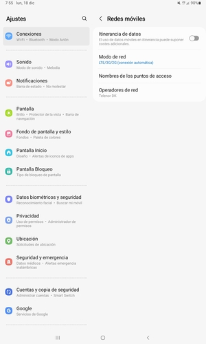 Seleccione Nombres de los puntos de acceso