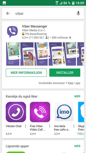 Velg app