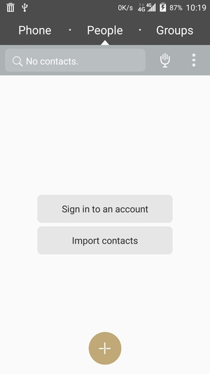 Select the Menu button