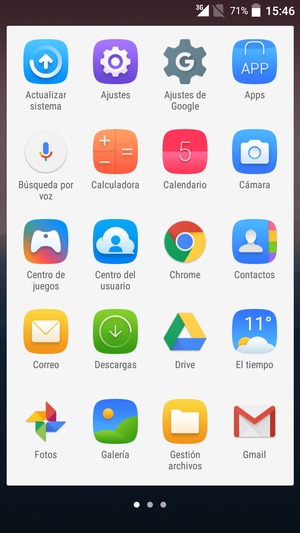 Seleccione Ajustes