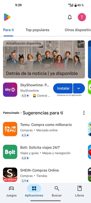 Seleccione Buscar