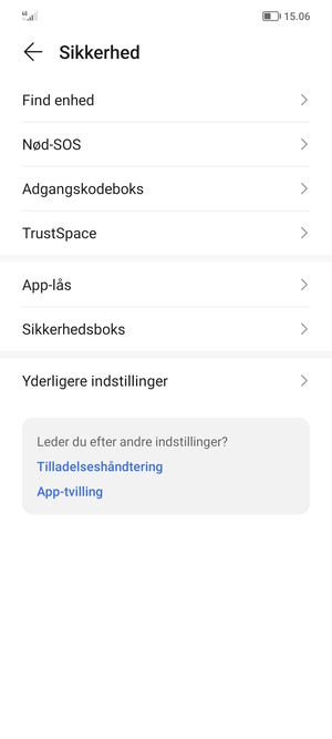 Vælg Yderligere indstillinger