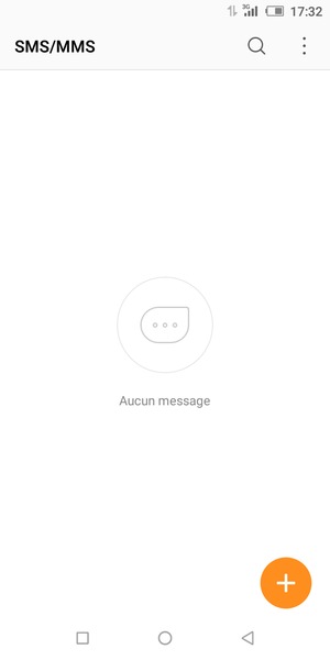 Sélectionnez le bouton du Menu