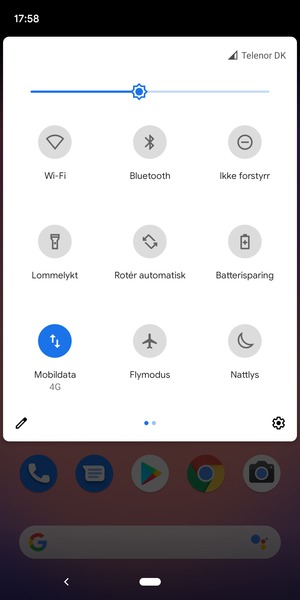 Slå Batterisparing på