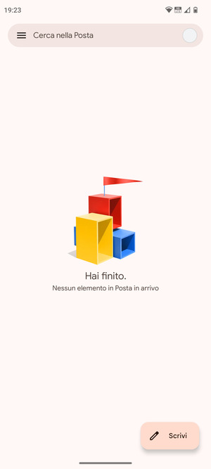 Il tuo account è pronto per l'uso