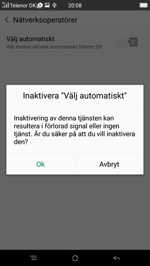 Välj Ok