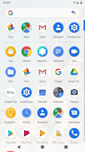 Välj Inställningar
