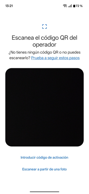 Escanea el código QR