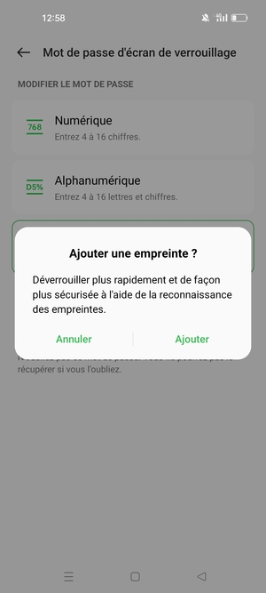 Sélectionnez votre option préférée