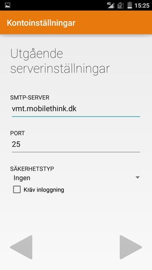 Avmarkera Kräv inlogging-rutan och välj Nästa